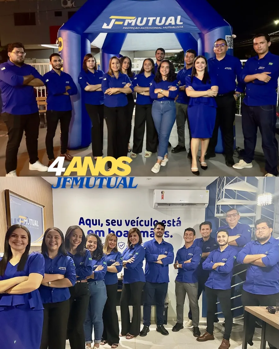 Equipe de consultores da JF Mutual reunida na unidade de Palmas